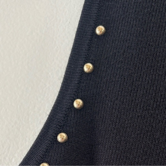 Guess Black Sweater with Gold Accents - Picture 6 of 7